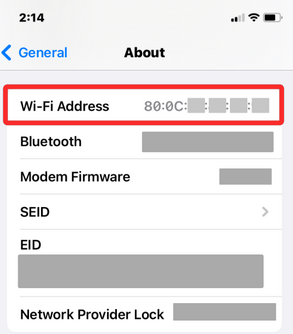 元谋苹果mac维修如何在iPhone查找MAC地址 