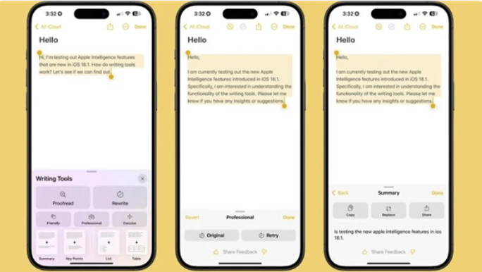 元谋苹果手机维修分享苹果 iOS / iPadOS 18.1 正式版如期而至 