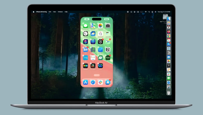 元谋苹果手机维修分享苹果 macOS 15 Sequoia 和 iOS 18 的 iPhone 投屏功能升级 